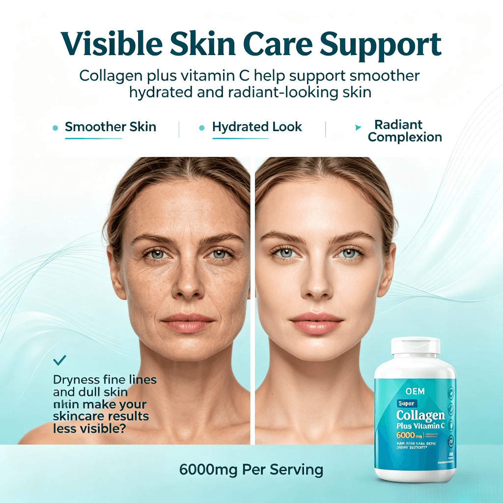 High Absorption Collagen Tablets for Hair Growth and Bone Support Hydrolyzed Collagen Peptides Tablets