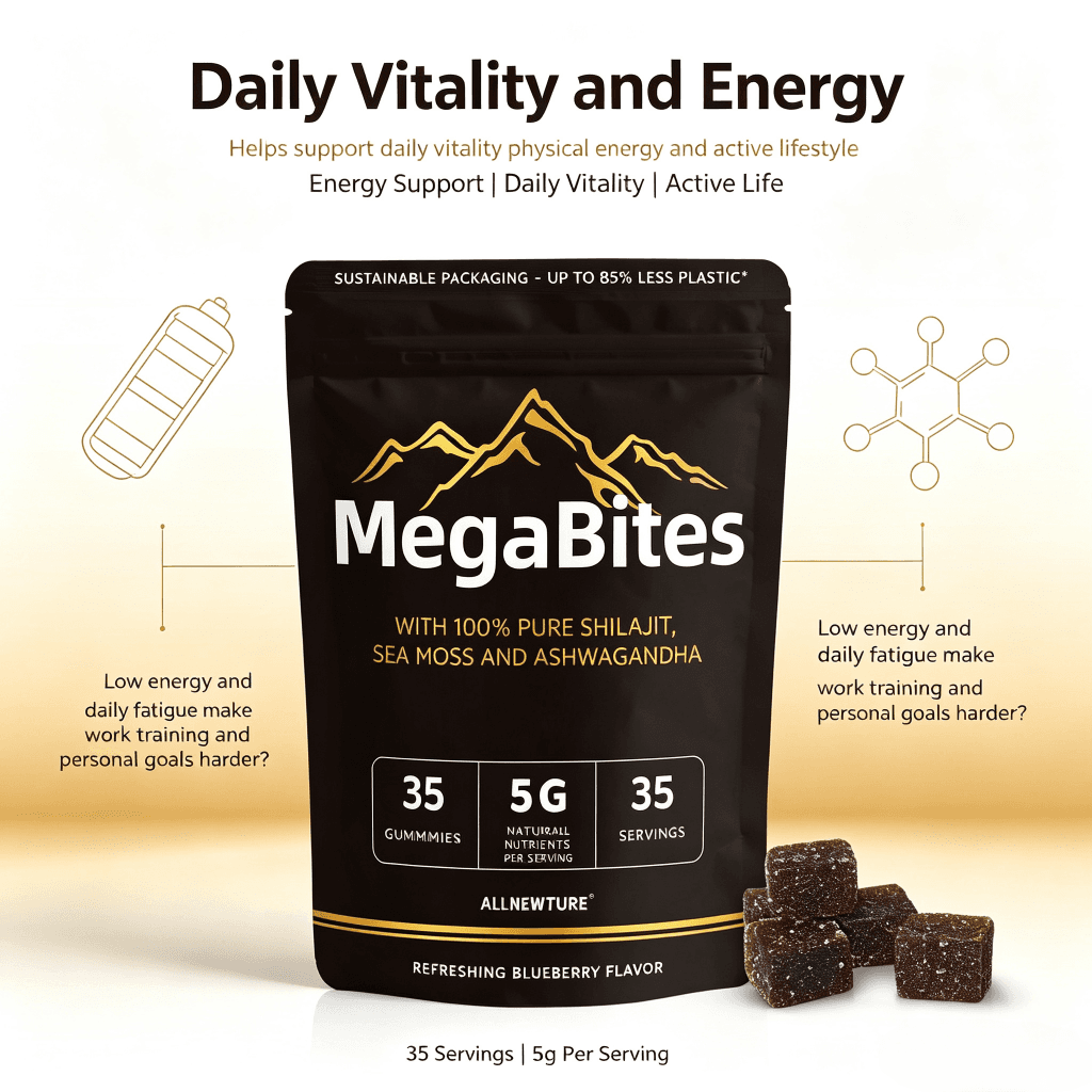 0 Sugar Gold Shilajit Gummies 3000mg Shilajit Resin Organic 85+ Trace Minerals Fulvic Acid Pure Himalayan Shilajit Gummies