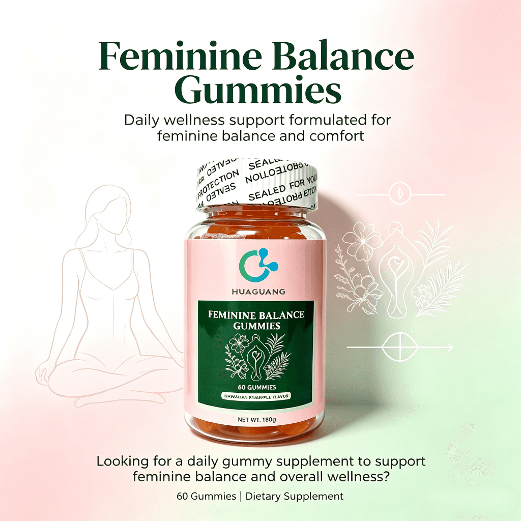 High Quality Hormonal Balance and Pms Gummies Vegan Premium Feminine Hormonal Balance Supplement for Women Gummy