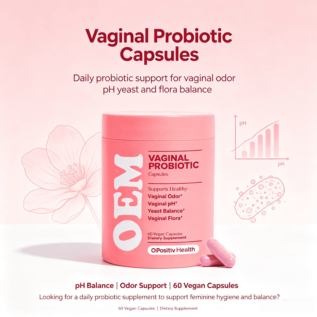 High Purity Menopause Probiotics Capsules for Women With Cranberry D-mannose Promotes Digestive Keep Health