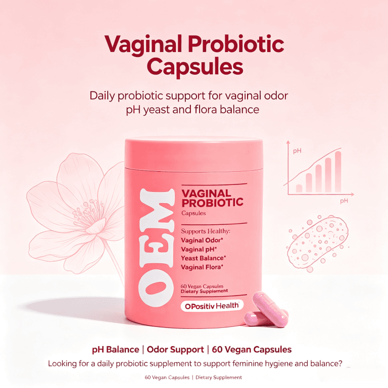 High Purity Menopause Probiotics Capsules for Women With Cranberry D-mannose Promotes Digestive Keep Health