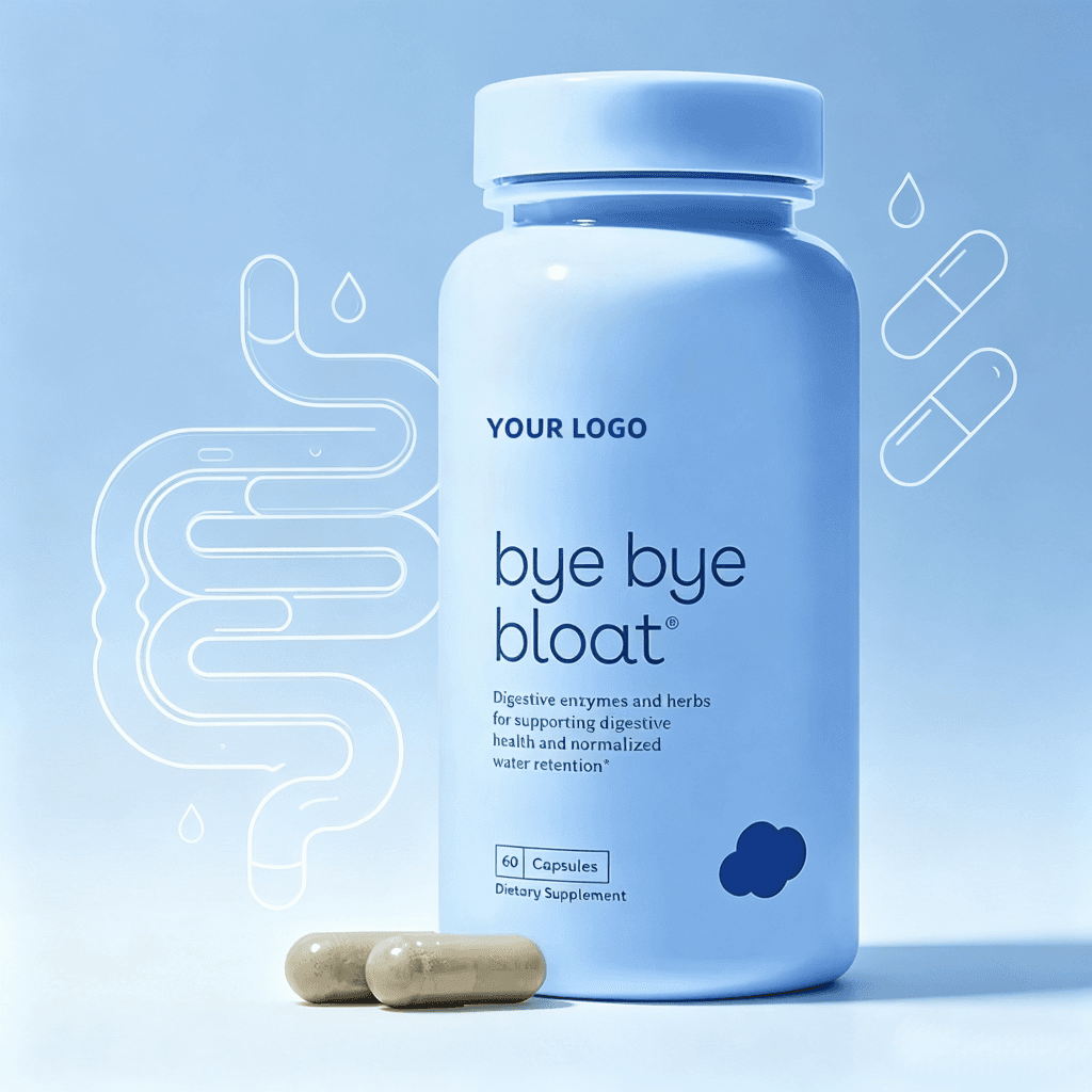 Prebiotic Digestive Enzymes Capsules Promote Digestion Cleaning Detoxification 60 Capsules Vitamin 2 Year Shelf Life Private