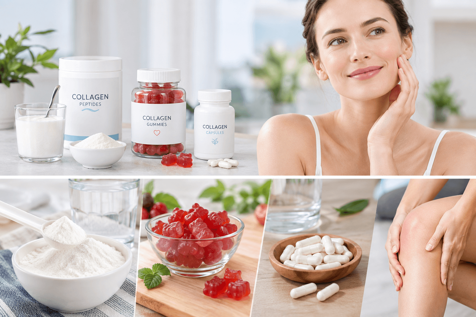 How to choose among various types of collagen products