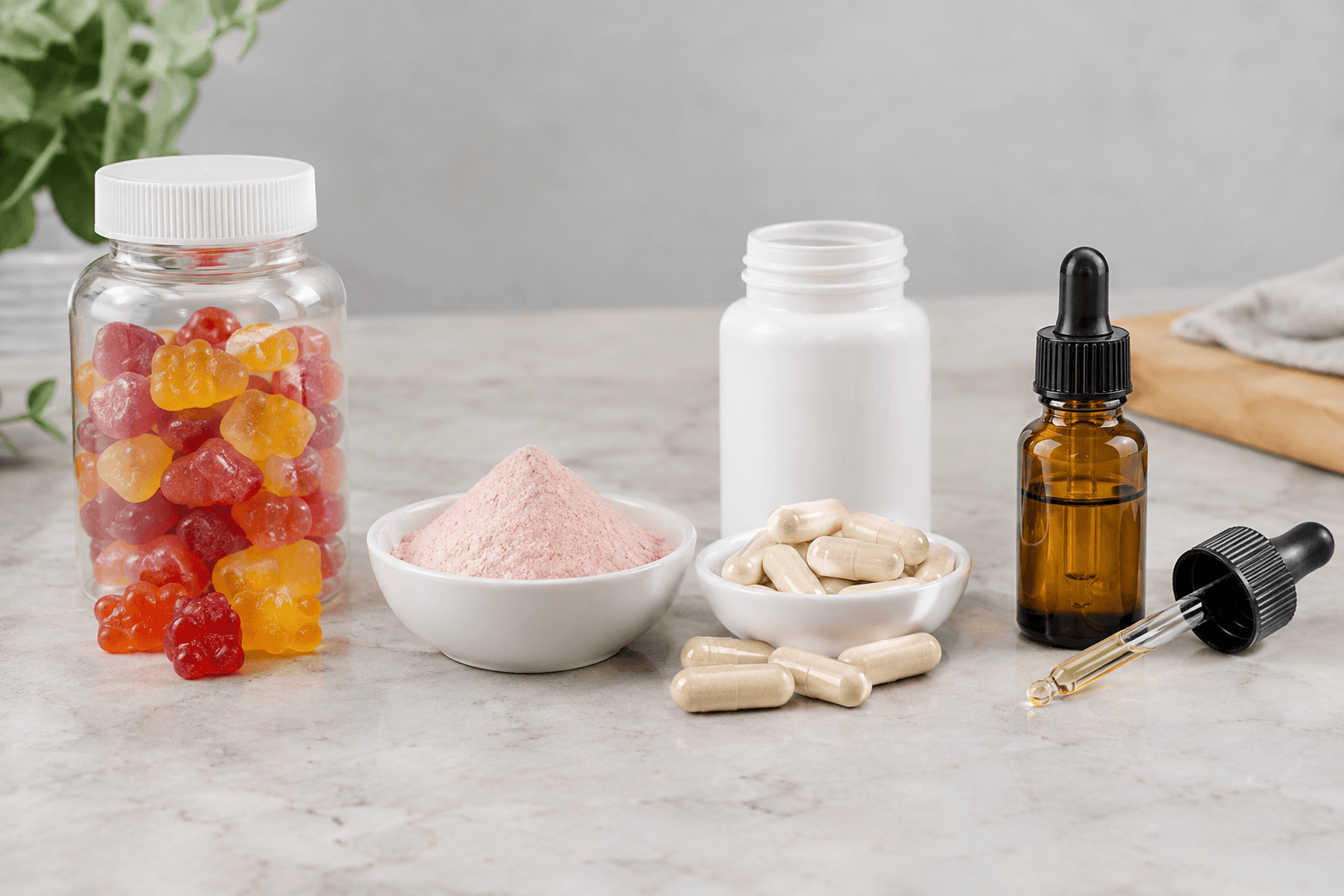 Gummy vs Powder vs Capsule vs Liquid Drop: Which Supplement Dosage Form Is Better?