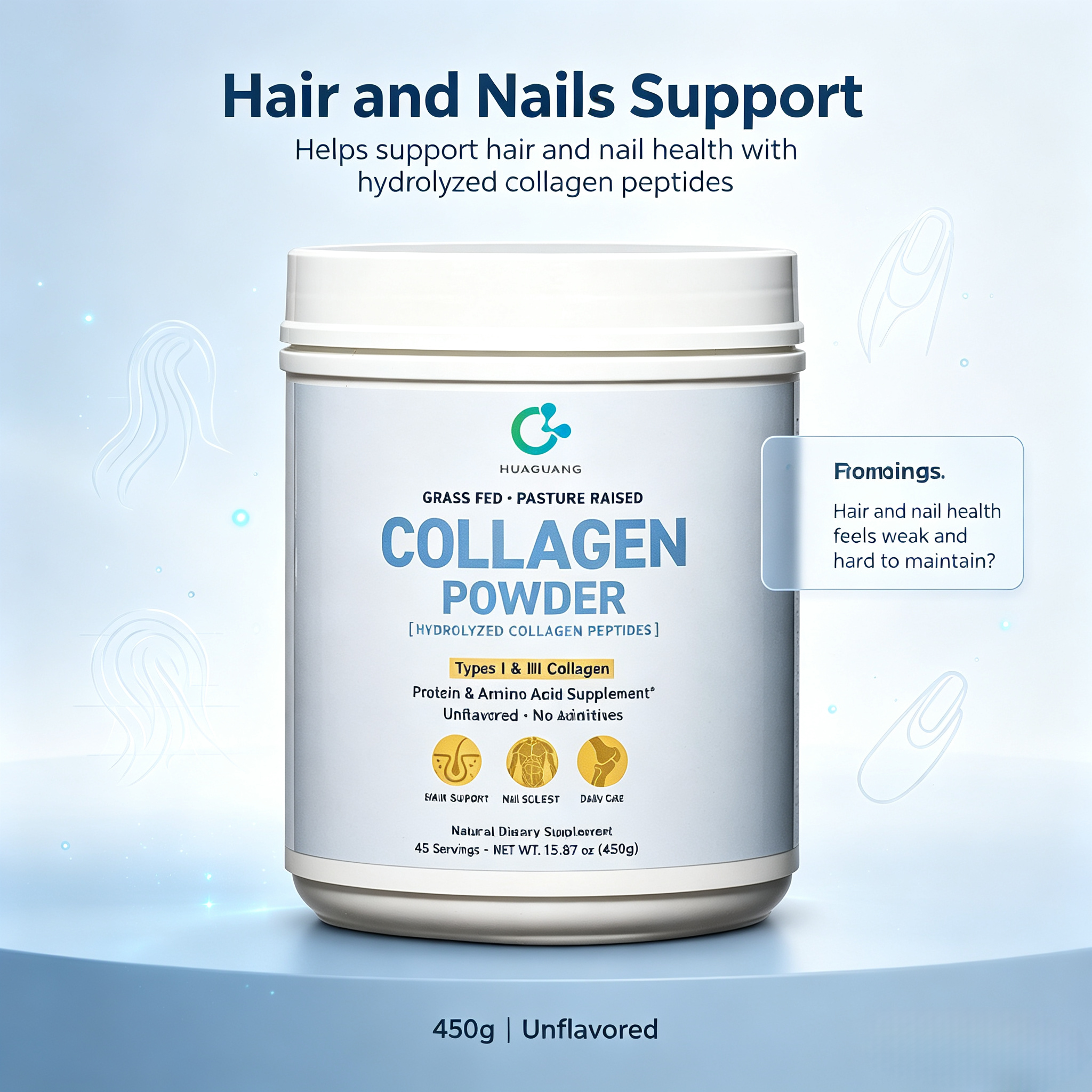 Collagen Replenishment Powder Drink White Skin Collagen Drink Liquid 5000mg Marine Collagen Whitening Drink